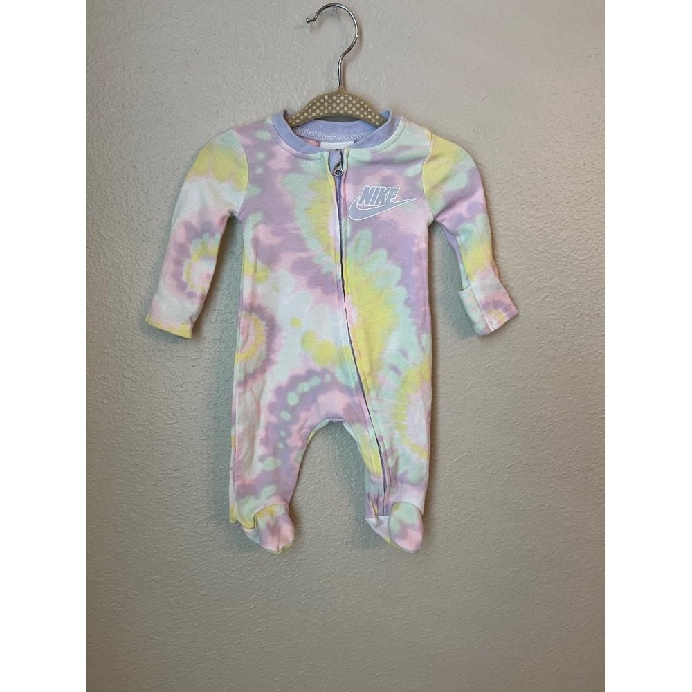 Nike Baby Girl Tie Dyed Zip Sleep & Play